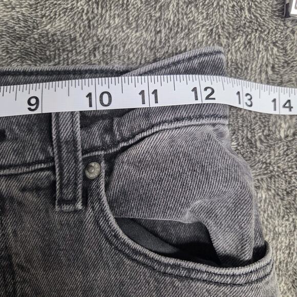 Abercrombie & Fitch Women's Jeans The 90s Straight Extra High Rise Gray Size 25 - Picture 6 of 7